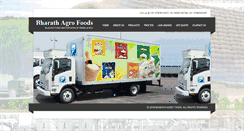 Desktop Screenshot of bharathagrofoods.com